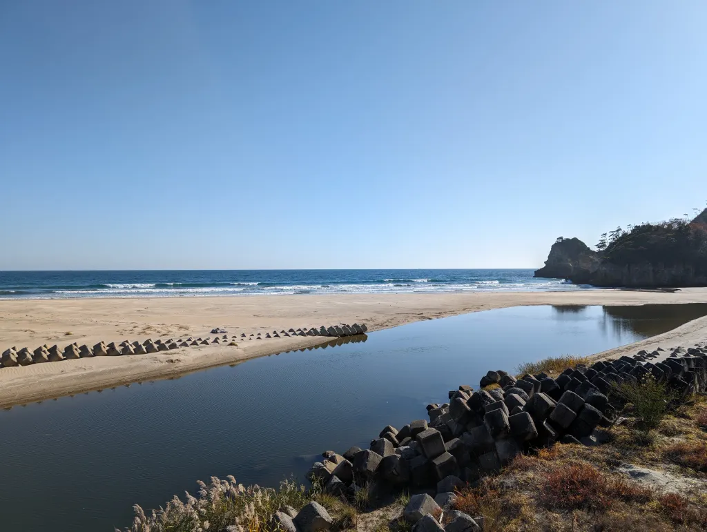Beaches Along Nanahama Kaido