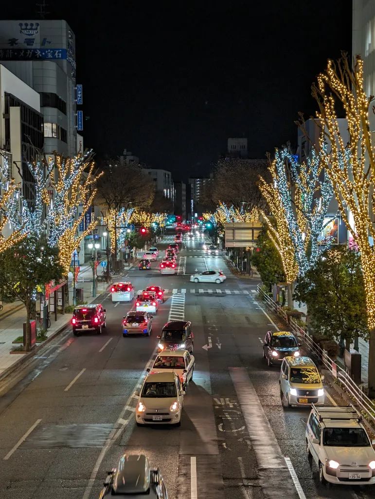 Iwaki City Christmas Light